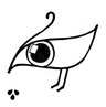 Bird pecking